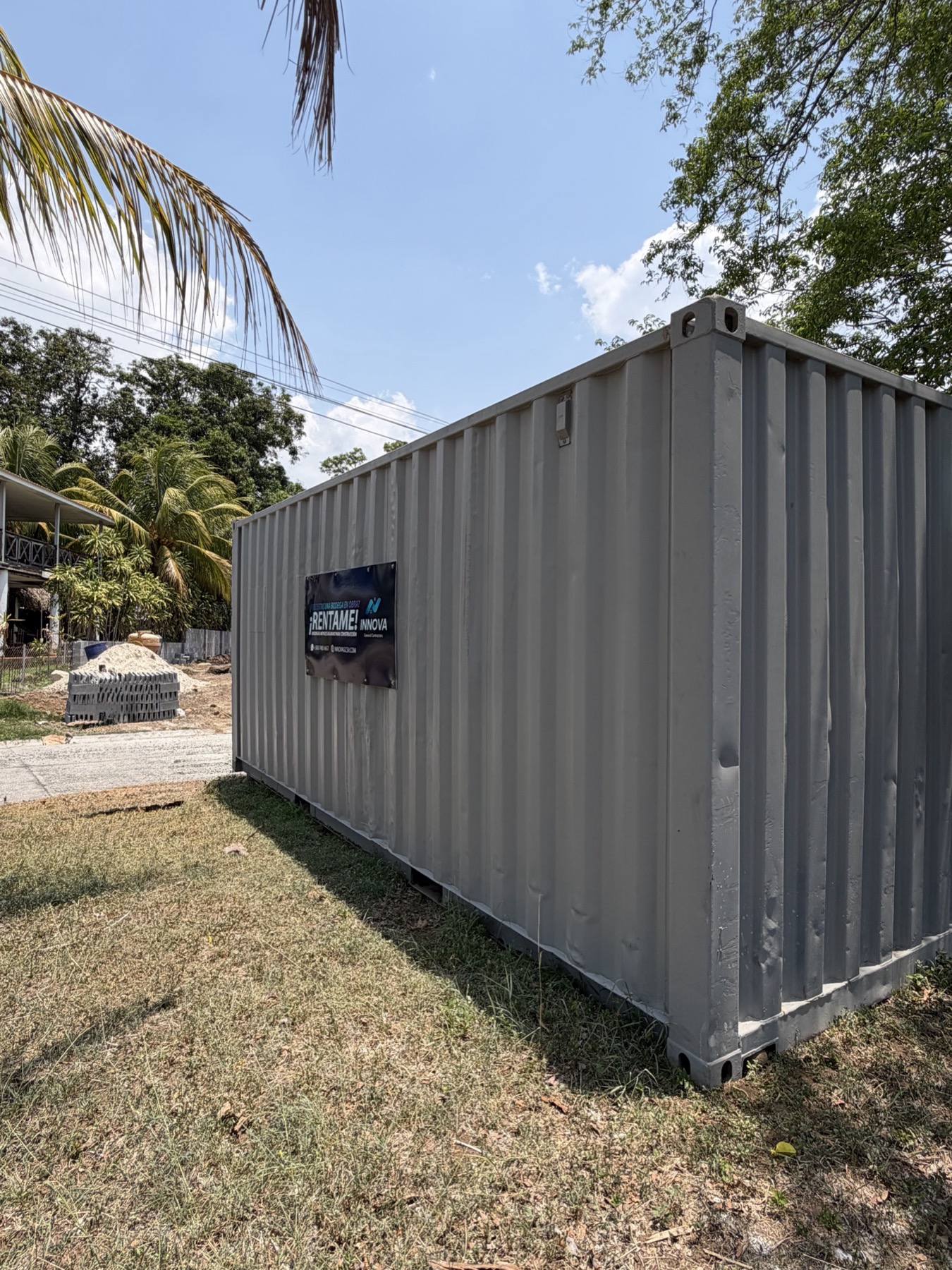 Contenedor para obra